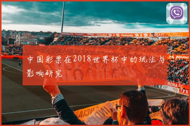 中国彩票在2018世界杯中的玩法与影响研究